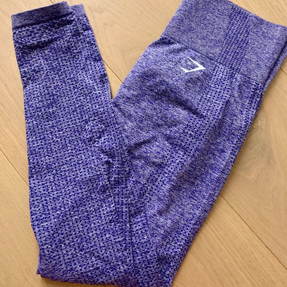Purple Gymshark Vital Seamless Leggings